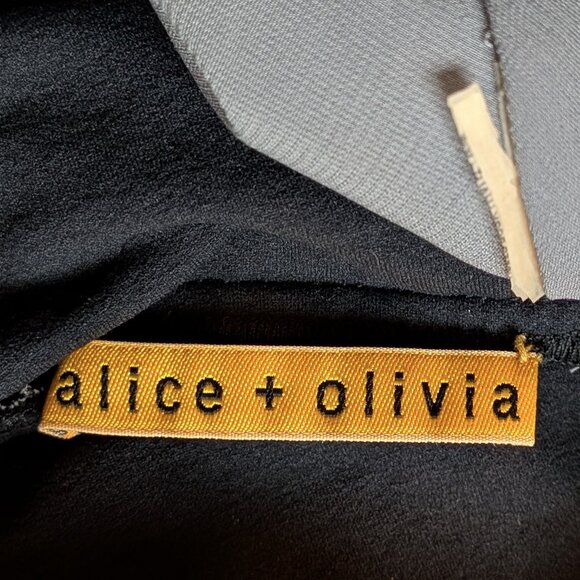 Alice + Olivia Mini Dress Sleeveless Strapless Leopard Print Skirt - Picture 3 of 5